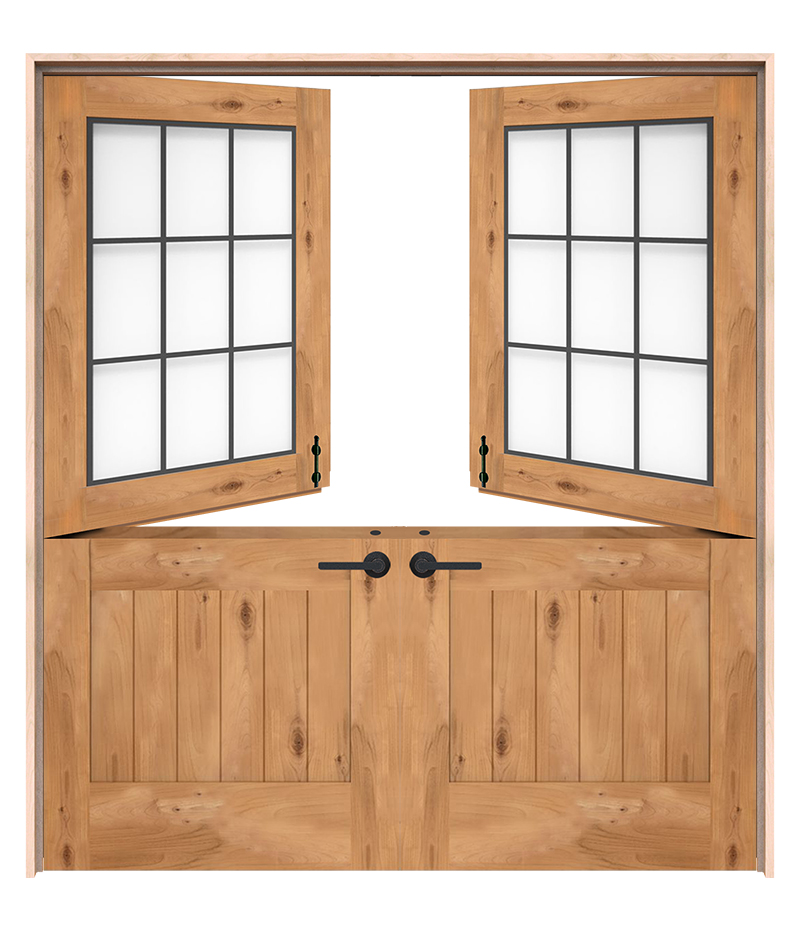 Exterior Dutch Door All Glass Sunnyclan